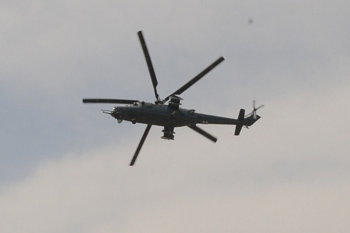 В Азербайджане разбился военный вертолет