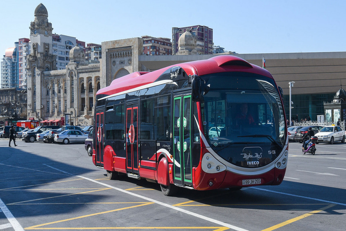 В Баку изменены схемы движения некоторых автобусов
