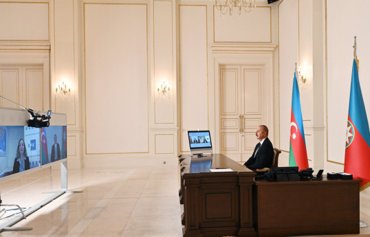 Президент Ильхам Алиев