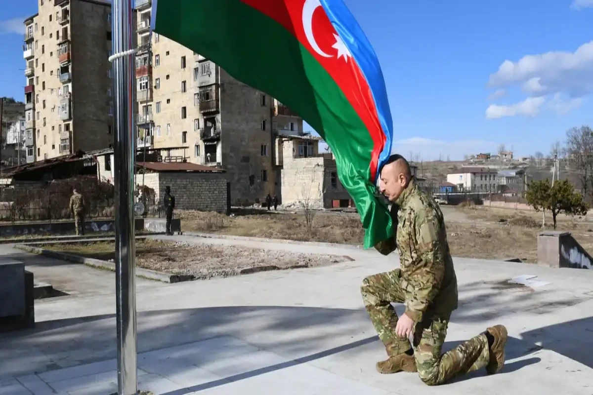 Президент Ильхам Алиев в Шуше