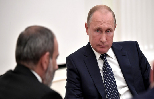 Владимир Путин, Никол Пашинян