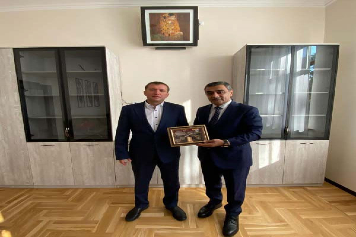 Международный альянс «Азербайджан-Украина» встретился с ректором киевского вуза
