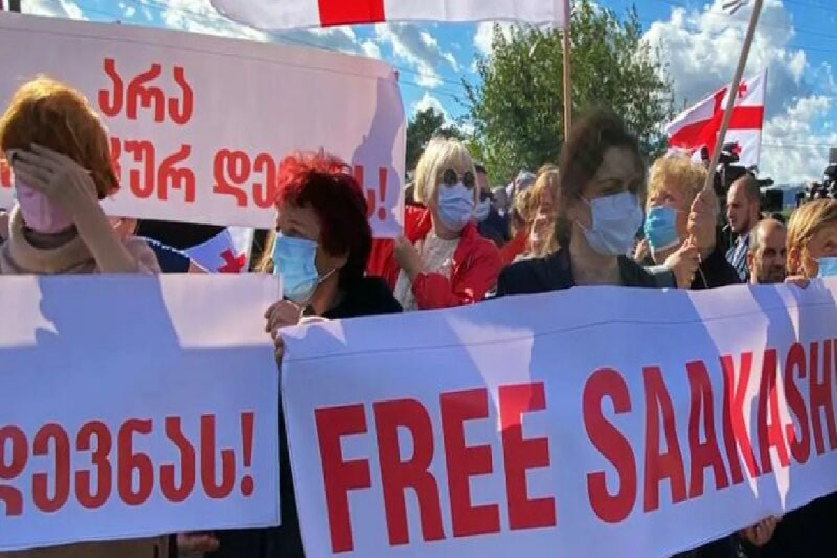 Оппозиция намерена провести в Тбилиси митинг за освобождение Саакашвили