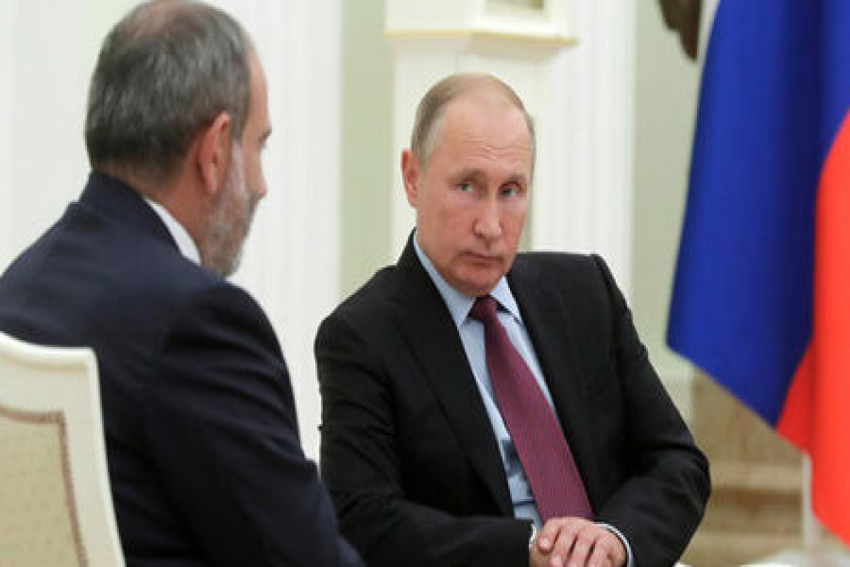 Путин проведет в Москве переговоры с Пашиняном