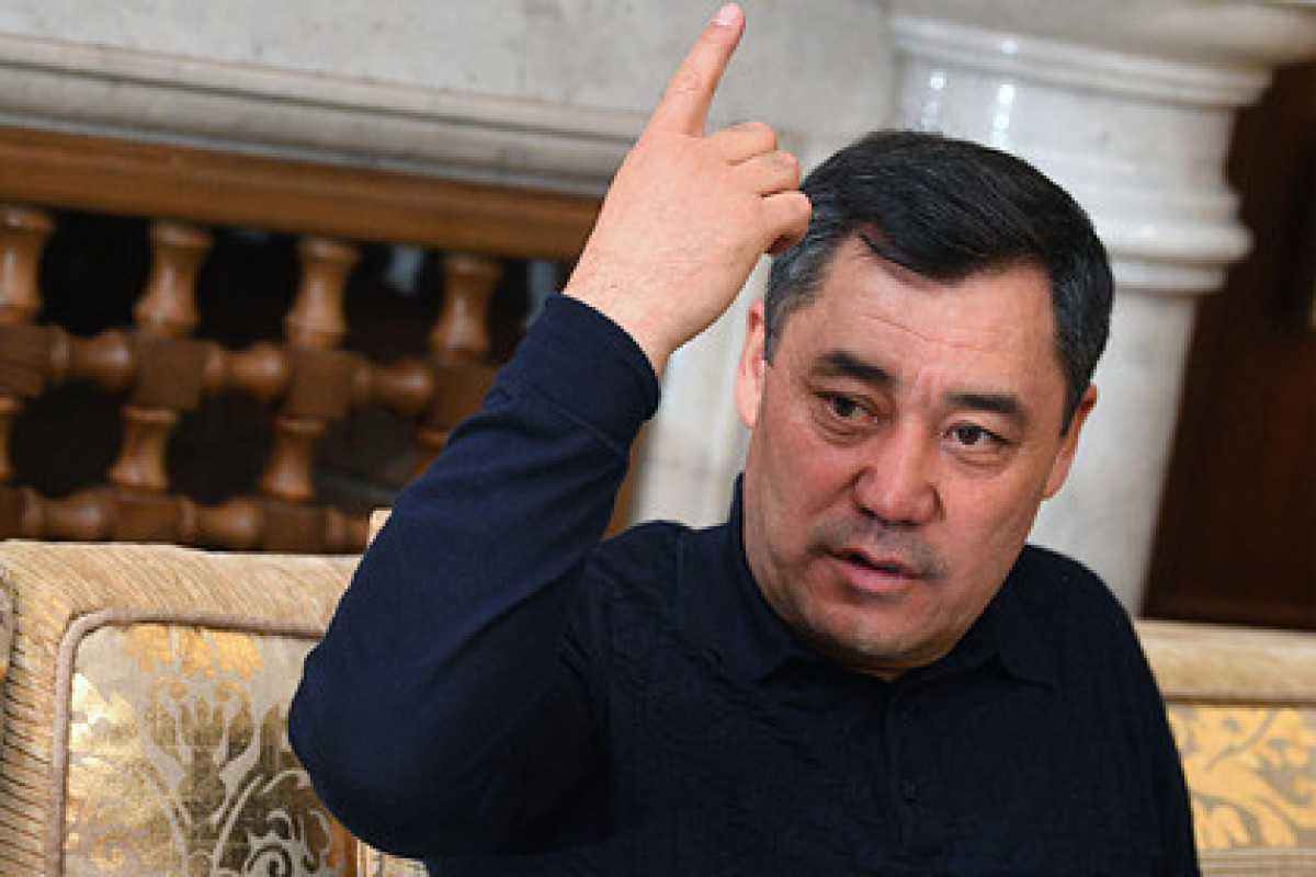 Президент Киргизии Садыр Жапаров 