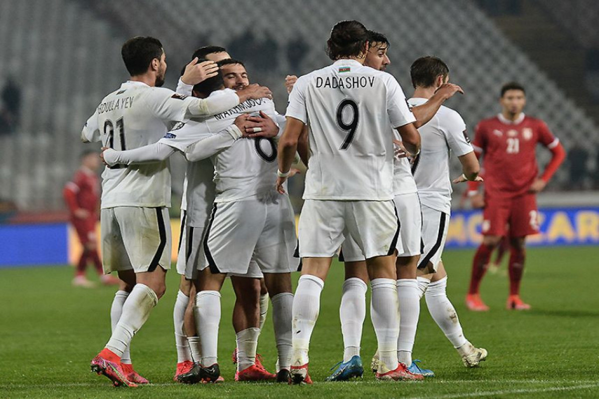 Азербайджан опережает всего 4 сборные в отборе на ЧМ-2022