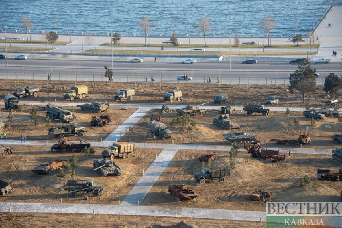 Парк военных трофеев в Баку