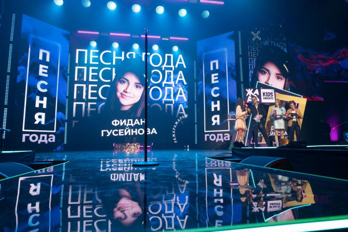 Юная азербайджанка стала победительницей "Жара Kids Awards" в Москве-ФОТО 