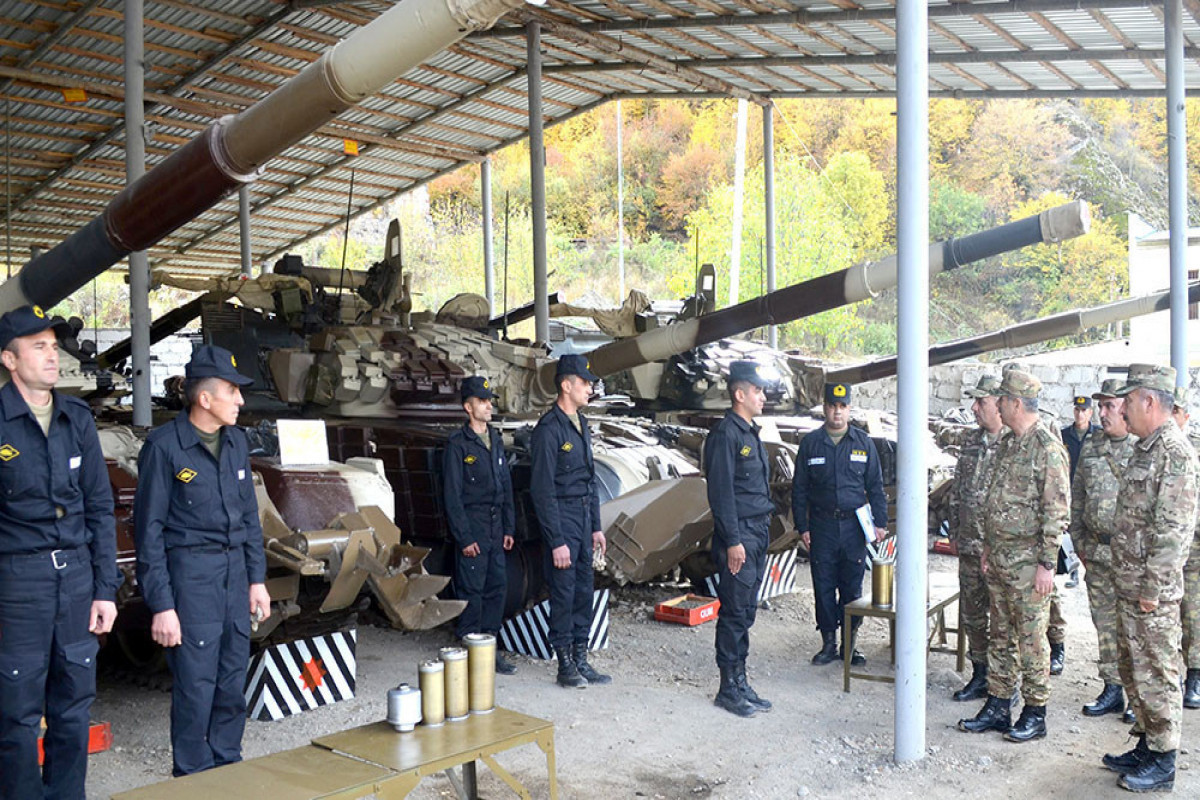 Закир Гасанов посетил воинские части в Кяльбаджарском и Лачинском районах-ФОТО 