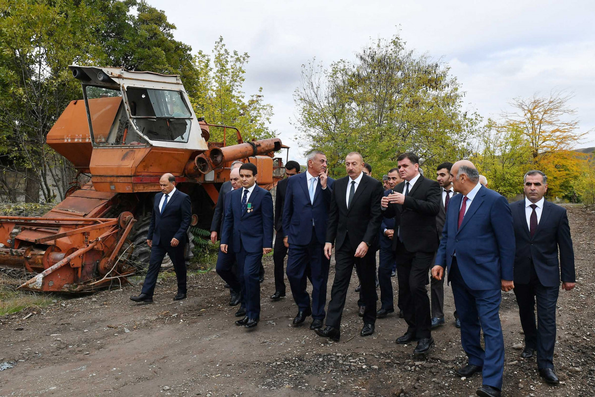 Ильхам Алиев и Мехрибан Алиева встретились с представителями общественности Зангиланского района-ФОТО 