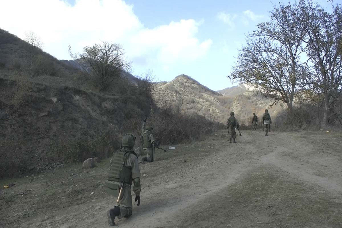 процесс разминирования в Карабахе