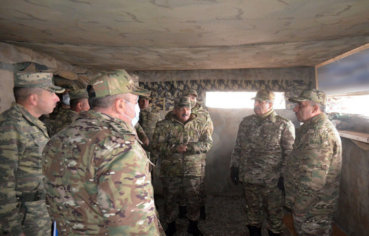 Закир Гасанов понаблюдал за командно-штабными учениями в Лачине-ФОТО -ВИДЕО 