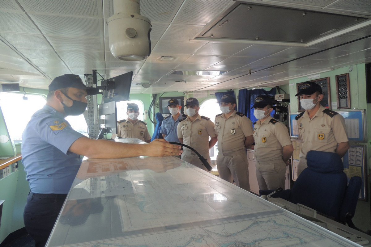 Азербайджанские военные моряки прошли стажировку в Турции - ФОТО 