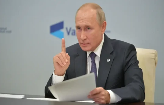 Владимир Путин, президент РФ