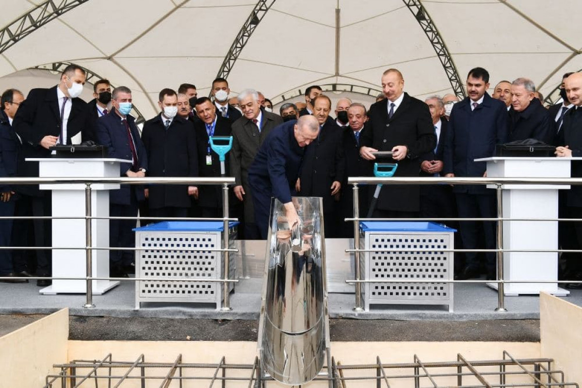 Президенты Турции и Азербайджана - Эрдоган и Ильхам Алиев в Карабахе
