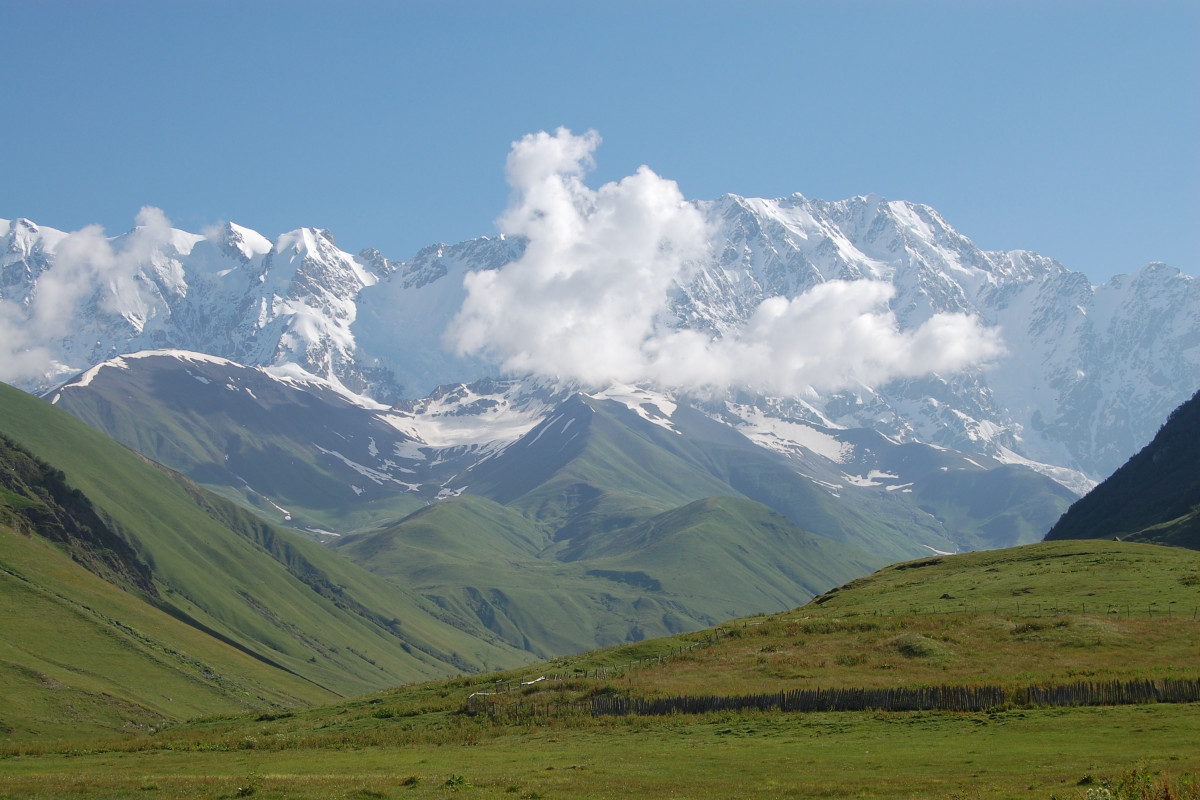 Кавказские горы, Грузия