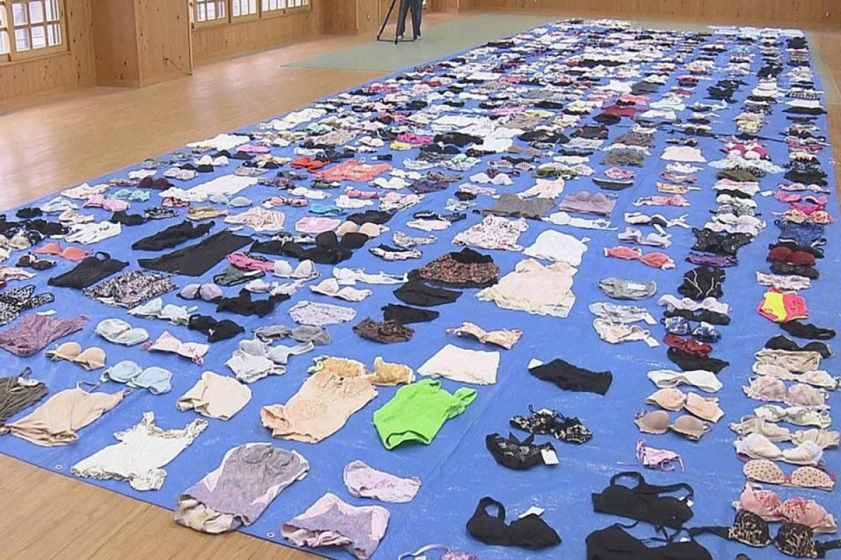 В Японии задержали вора, который украл 730 элементов нижнего белья