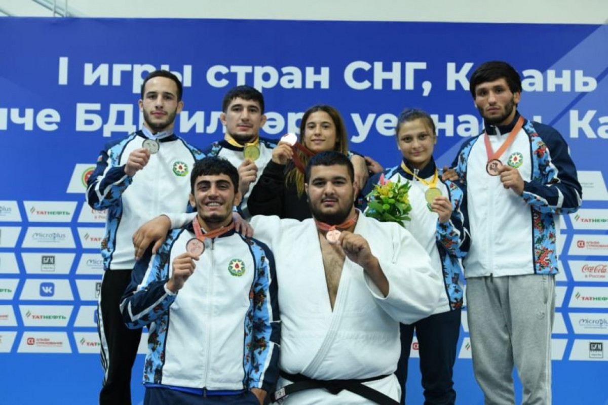 Азербайджанские дзюдоисты стали чемпионами Игр СНГ