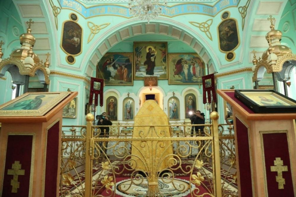 В Гяндже отмечено 134-летие православного храма