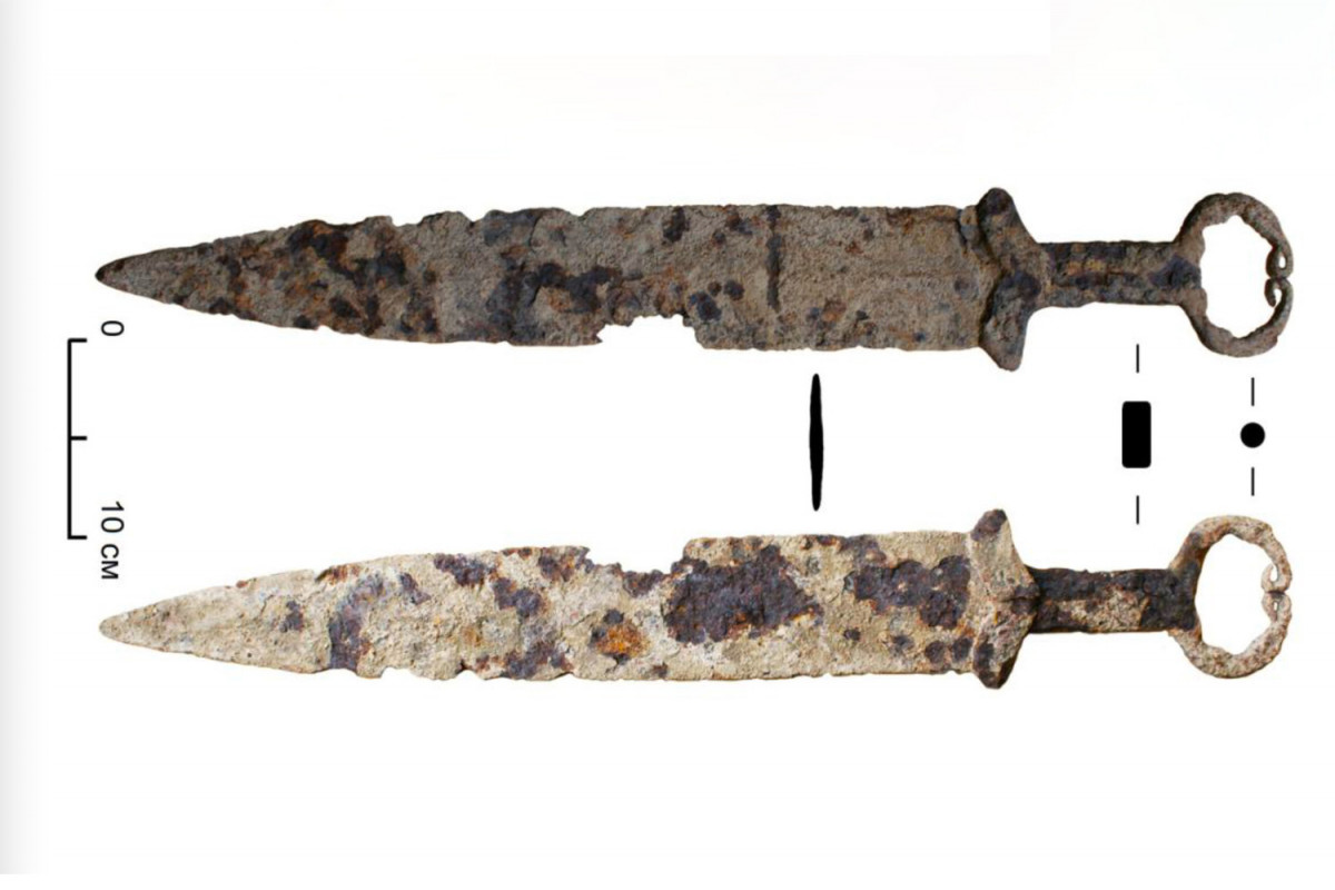 В сибирском пункте приема металлолома обнаружили меч железного века