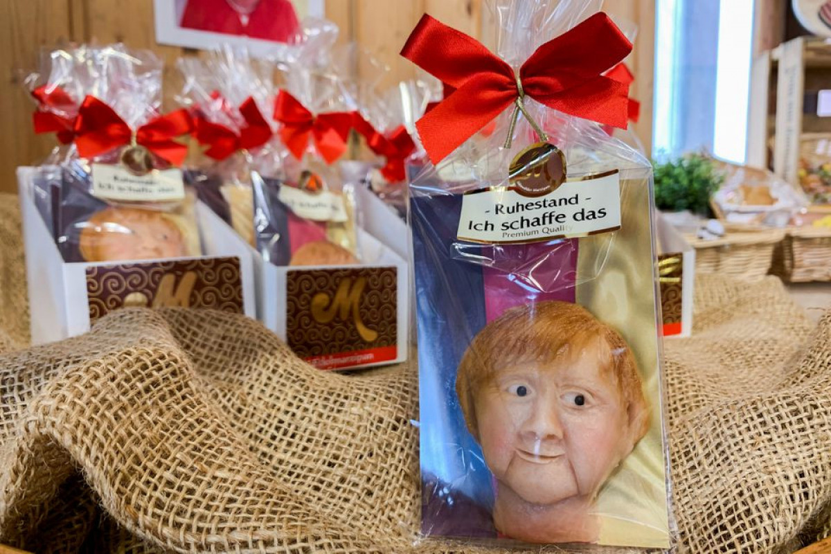 В Германии начали продавать сладости в виде головы Меркель
-ФОТО 