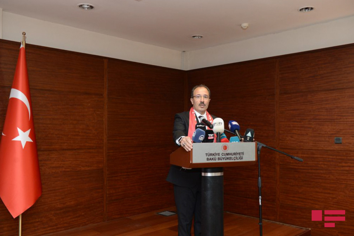 В посольстве Турции состоялось мероприятие по случаю годовщины освобождения Баку -ФОТО 