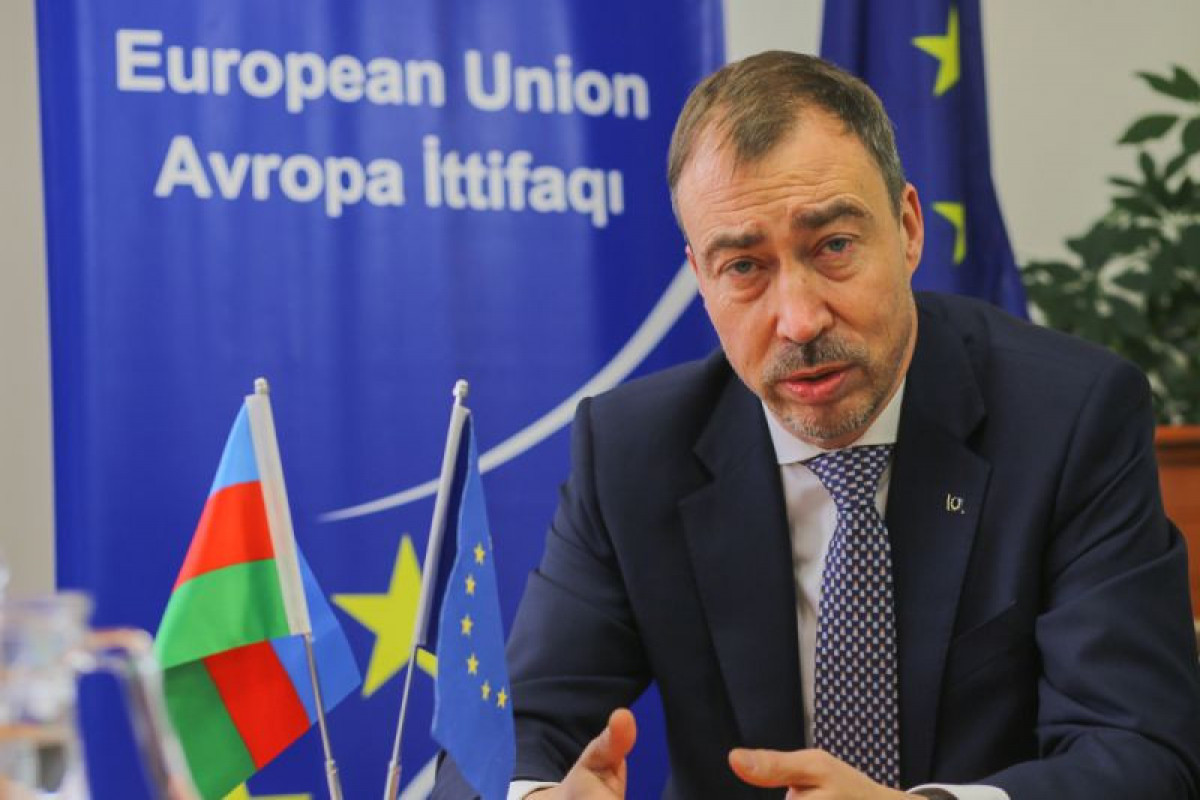 Спецпредставитель ЕС по Южному Кавказу прибыл с визитом в Агдам