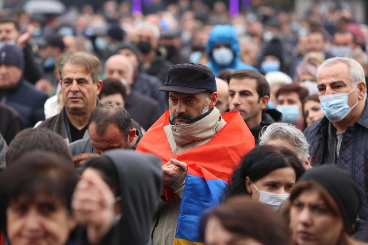 митинг в Ереване