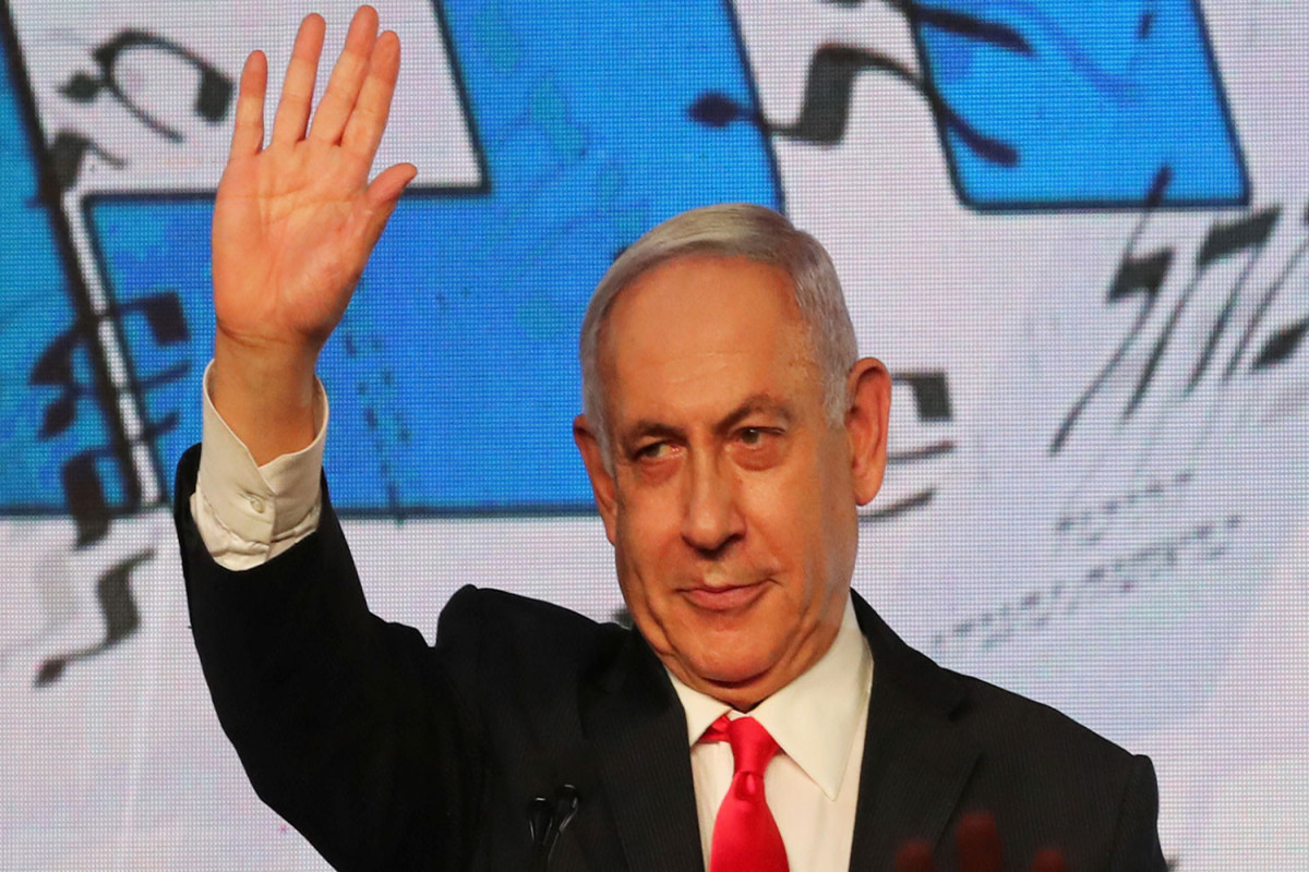 Нетаньяху передразнил «спящего» Байдена