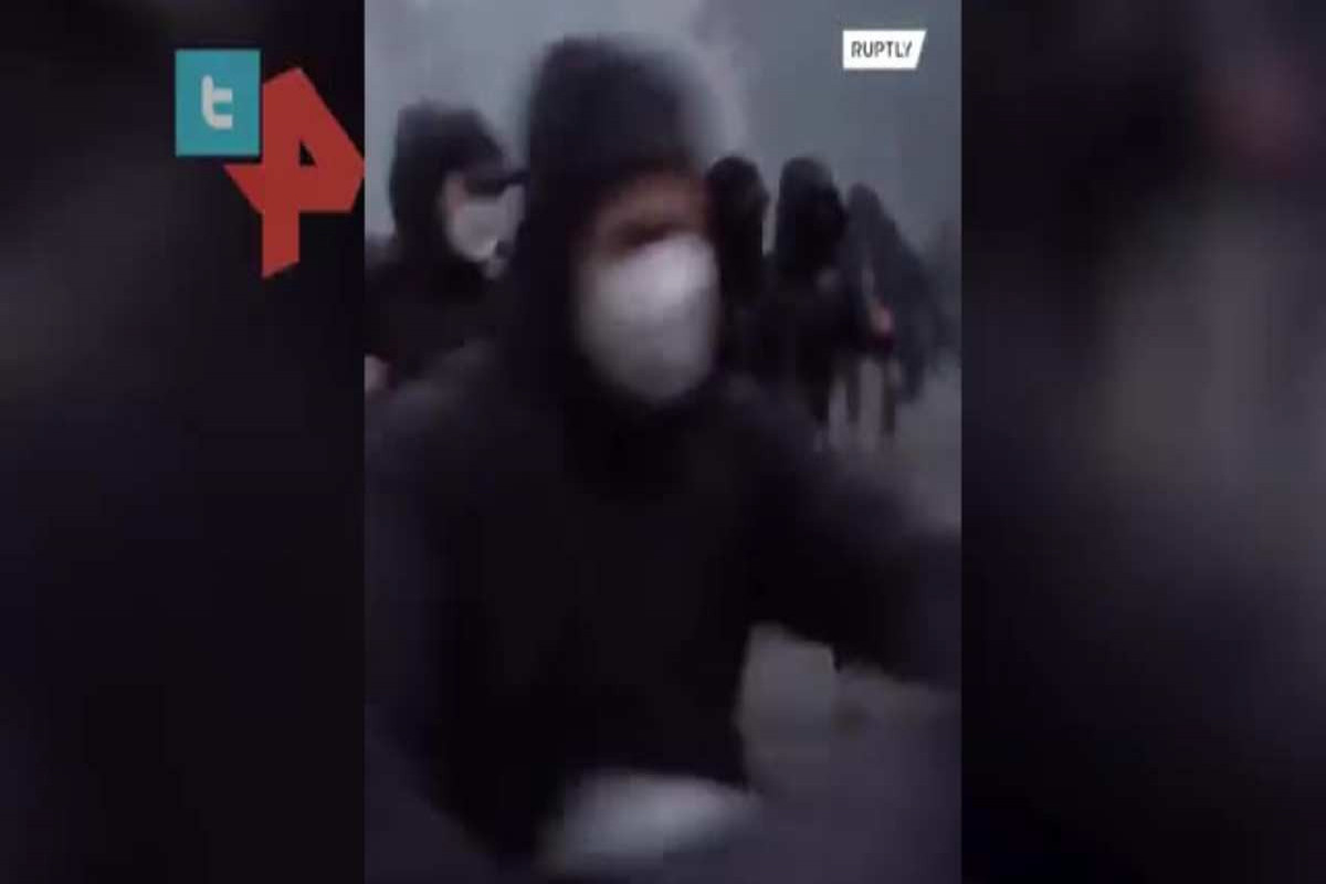 Тысячи антифашистов устроили погром в ФРГ из-за ареста сторонницы-ВИДЕО 