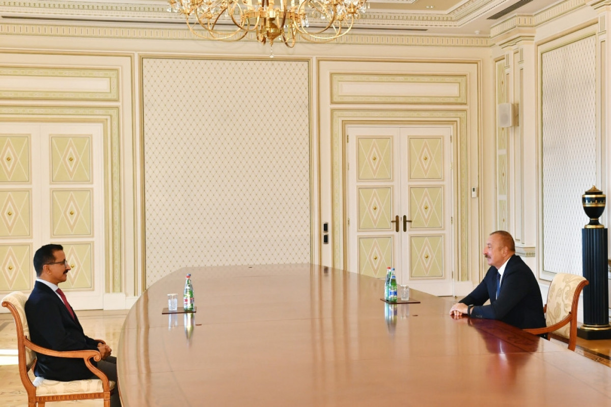 Ильхам Алиев принял председателя группы компаний «DP World»