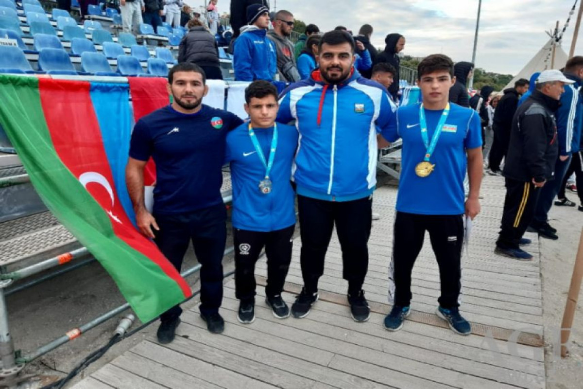 Азербайджанский борец завоевал золото на чемпионате мира