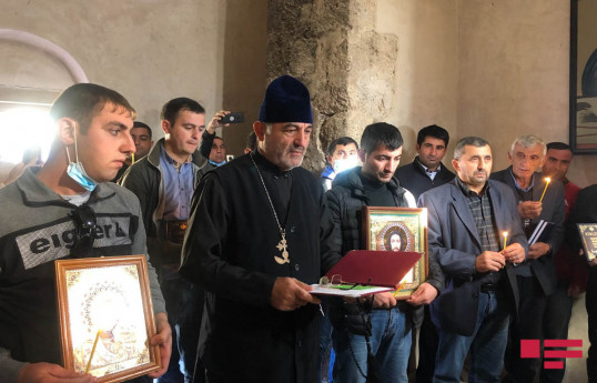 По случаю Дня памяти в монастыре Худавенг были прочитаны молитвы за упокой душ шехидов