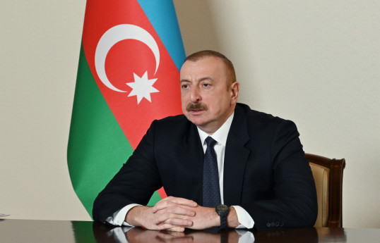 Президент Ильхам Алиев