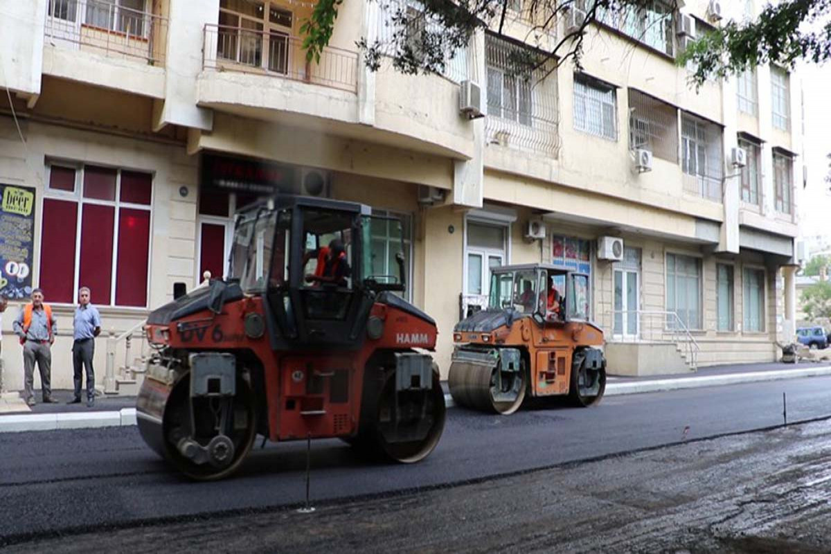 На реконструкцию дорог в Баку выделено 6,4 млн манатов