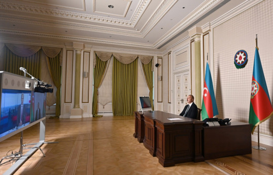 Президент Азербайджана Ильхам Алиев