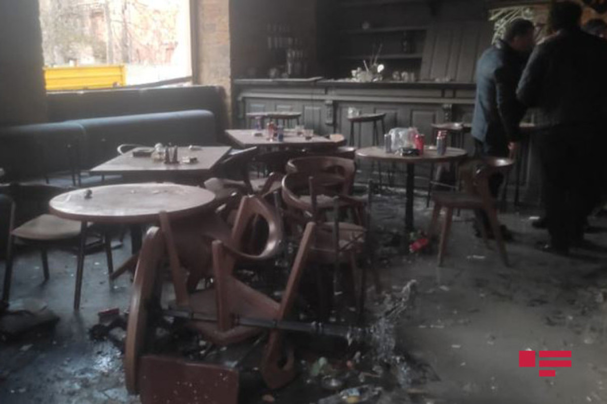 Последствия мощного взрыва в ночном клубе в Баку -ФОТО 