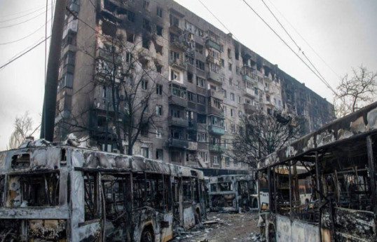 Мэр: В Мариуполе заживо сгорели почти 50 человек