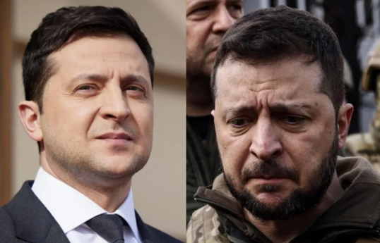 Владимир Зеленский до войны и на ее 41-й день