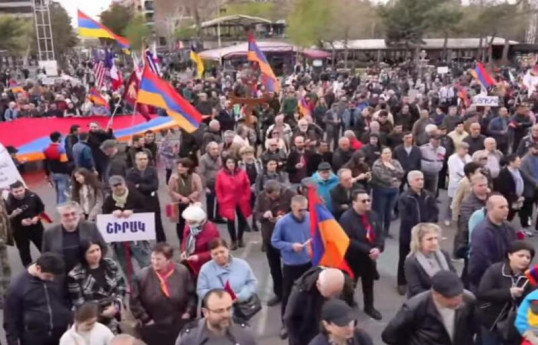 В Ереване прошла антироссийская акция – «Армения без Путина»-ВИДЕО 