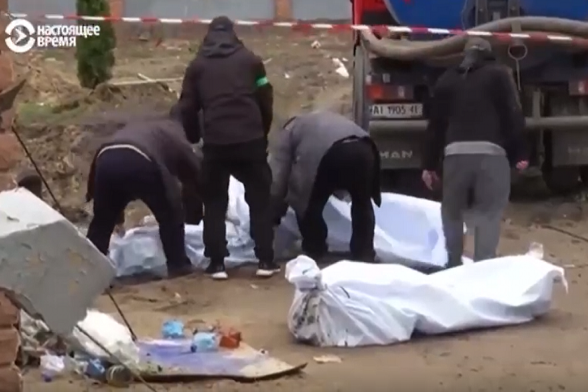 Под Киевом нашли еще одну братскую могилу-ВИДЕО 