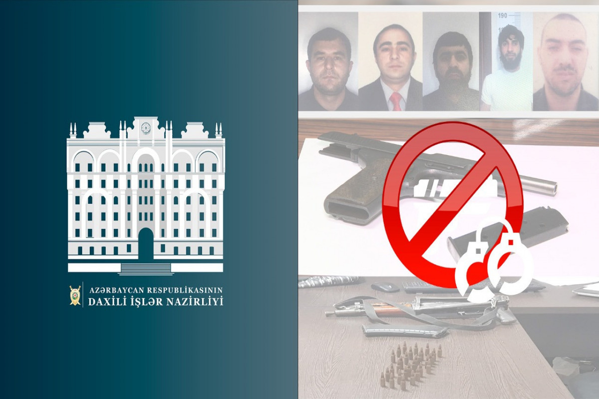 В Азербайджане у граждан изъяли огнестрельное оружие и боеприпасы-ФОТО 