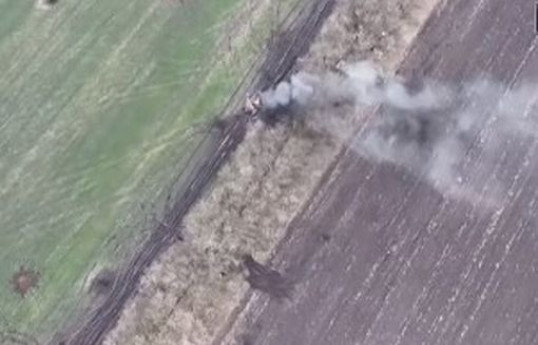 ВСУ уничтожили российский танк Т-72-ВИДЕО 