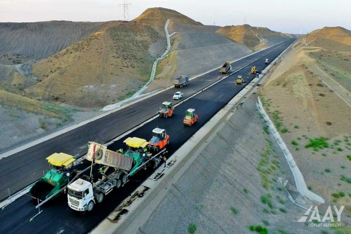 Строительство Зангезурского коридора выполнено более чем наполовину-ФОТО 