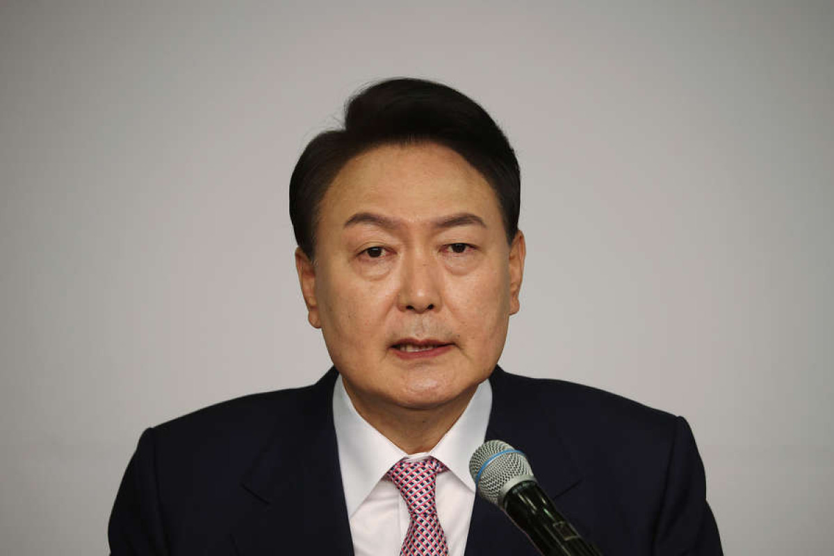 Президент Южной Кореи Юн Сок Ель