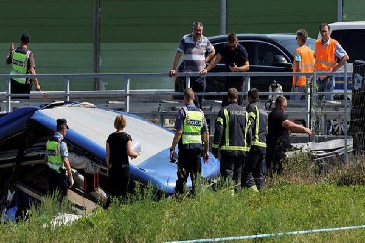 В Хорватии 12 человек погибли в ДТП с пассажирским автобусом