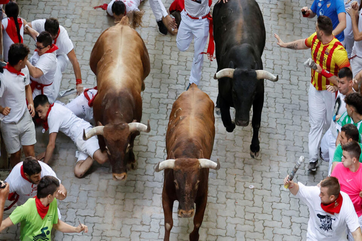 В Испании человек погиб после забега с быками