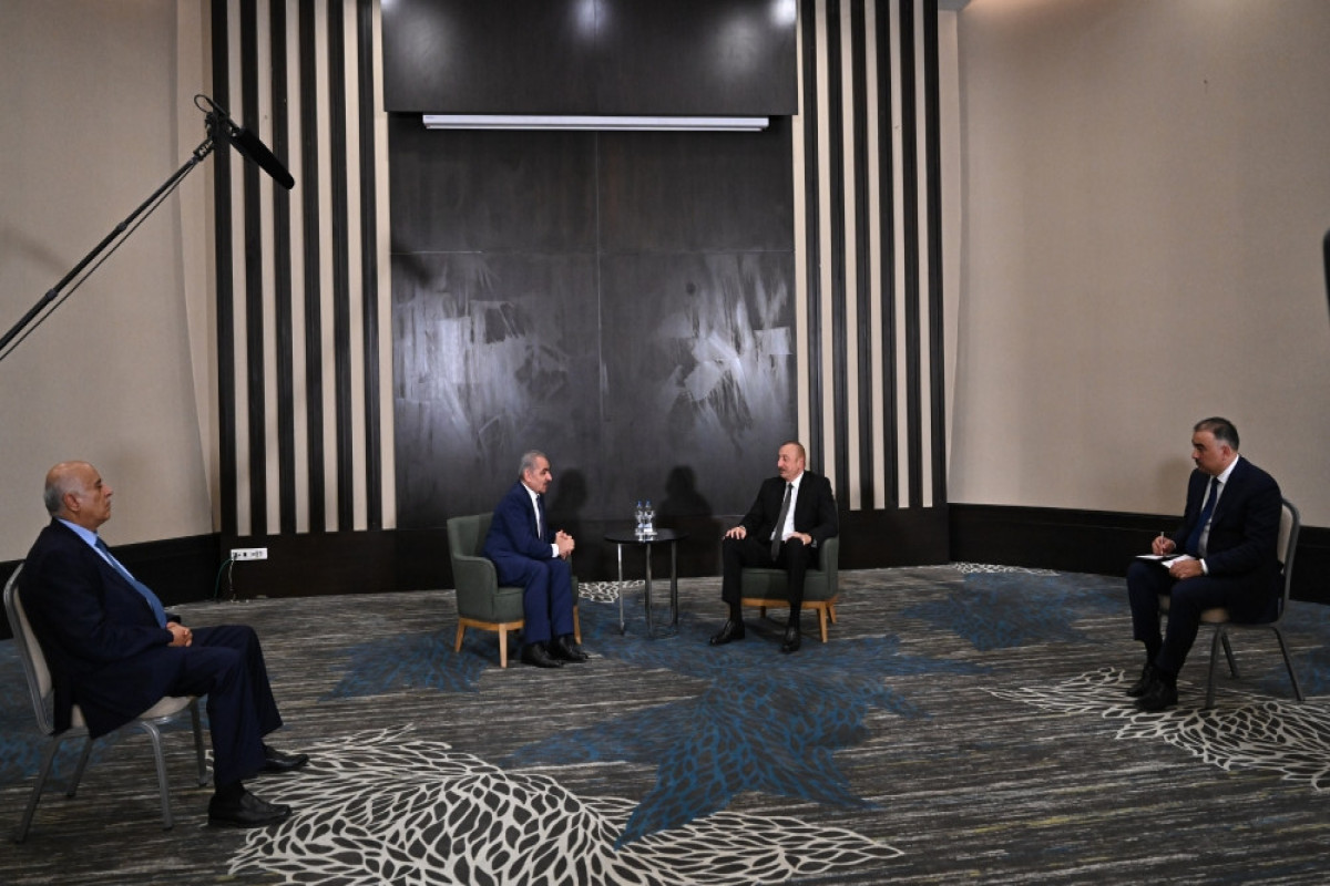 Президент Ильхам Алиев встретился в Конье с премьер-министром Палестины-ФОТО 