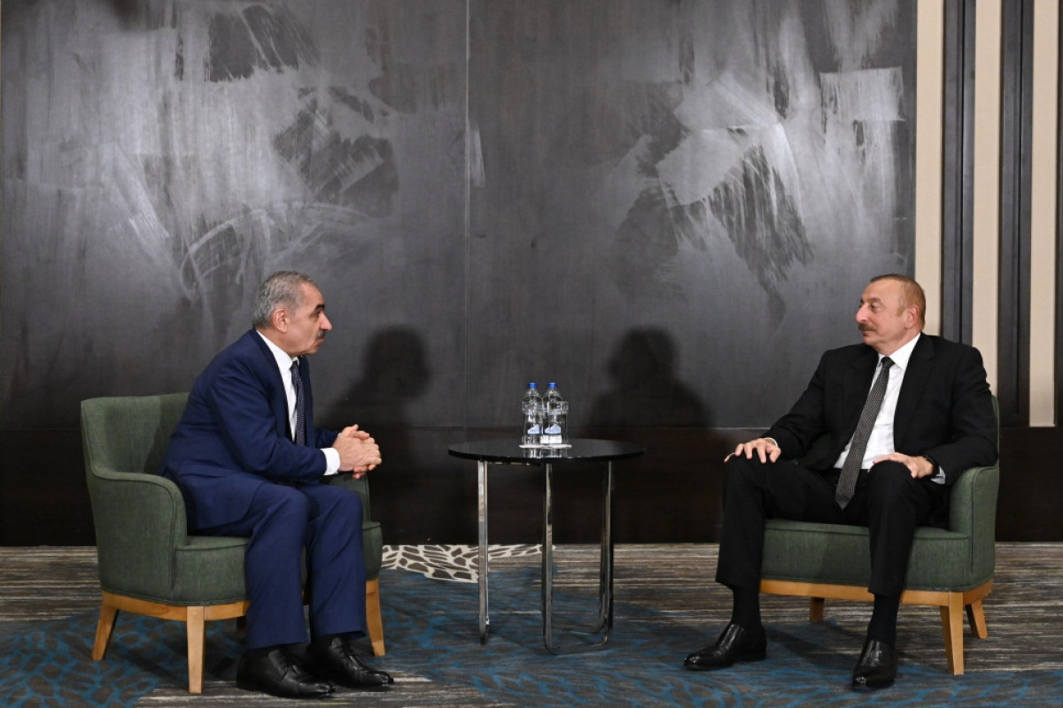 Президент Ильхам Алиев встретился в Конье с премьер-министром Палестины-ФОТО 