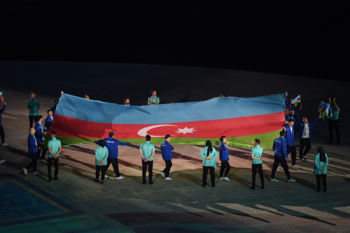 Президент Ильхам Алиев и Мехрибан Алиева принимают участие в церемонии открытия V Игр Исламской Солидарности-ФОТО -ОБНОВЛЕНО 1 